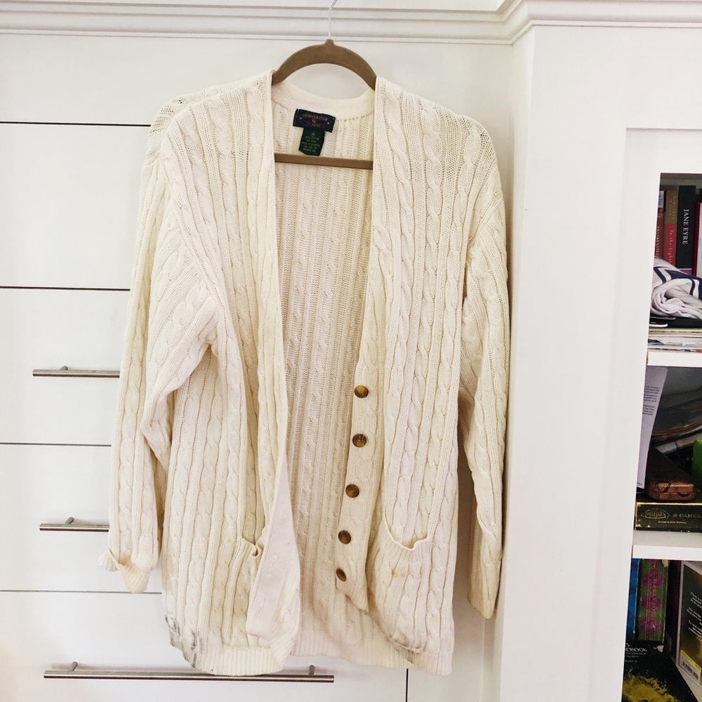 Vintage Cable knit Cardigan